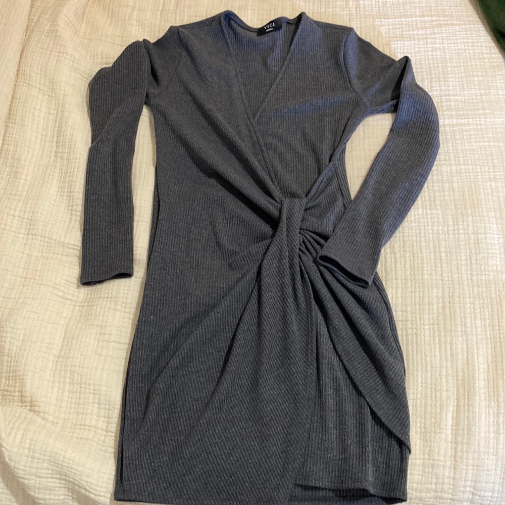 Light weight sweater dress